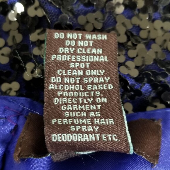 Camielle La Vie Sequin Baby Doll Dress Cocktail Party Wedding Prom Goth Whimsy - Picture 12 of 13